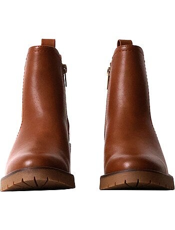 Bottines à talon xti