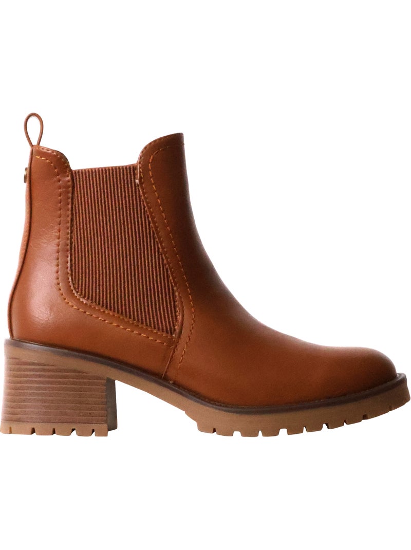 Bottines à talon xti Camel - Kiabi