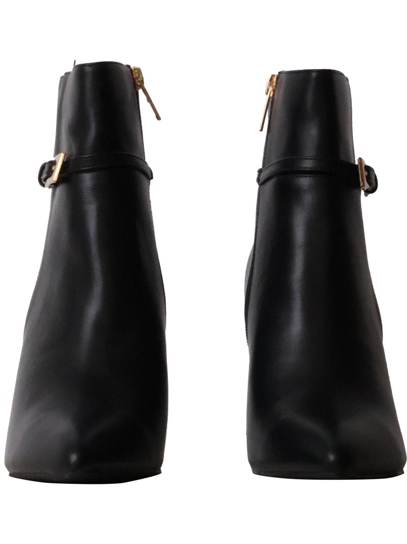Bottines à talon xti Noir - Kiabi