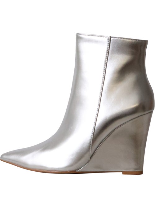 Bottines à Talon Zip Joia - Kiabi Bottines à Talon Zip Joia - Kiabi