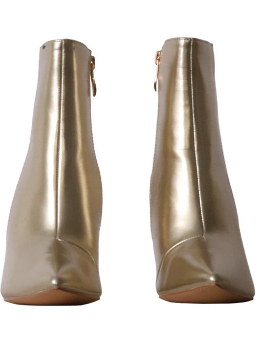 Bottines à Talon Zip Joia - Kiabi Bottines à Talon Zip Joia - Kiabi