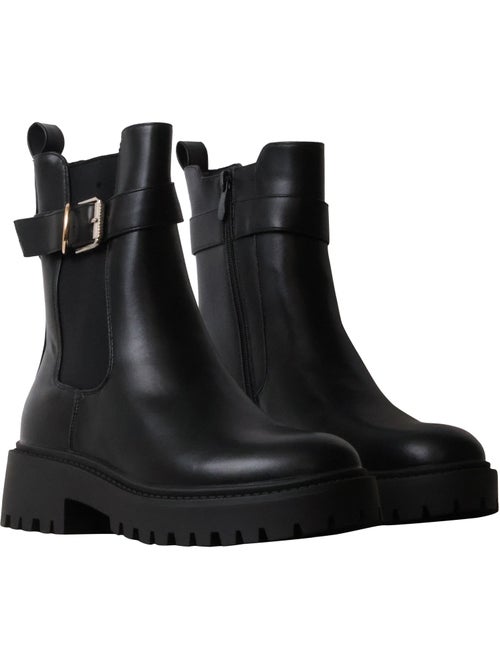 Bottines à talon zip joia - Kiabi Bottines à talon zip joia - Kiabi