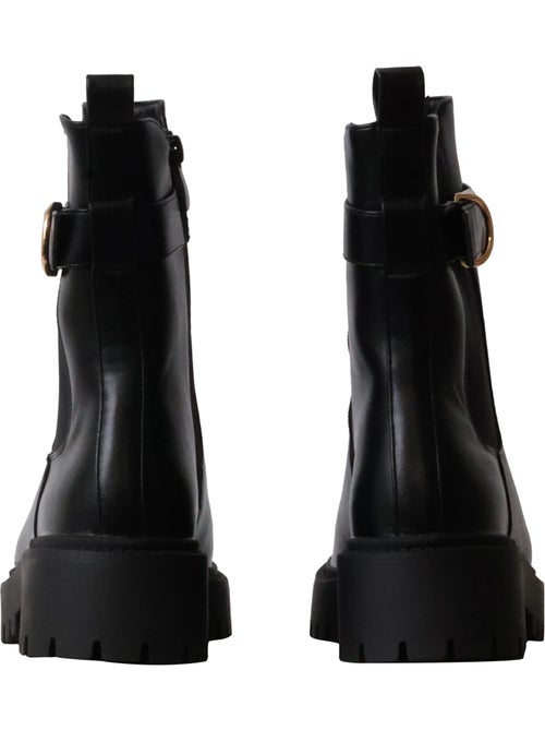 Bottines à talon zip joia - Kiabi Bottines à talon zip joia - Kiabi