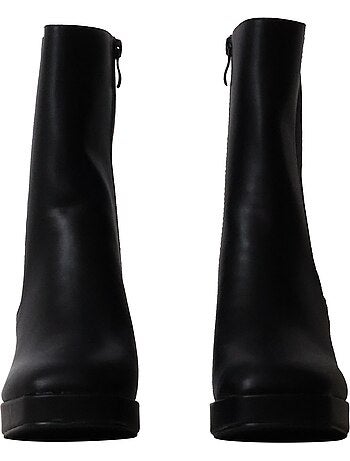 Bottines à talon zip joia