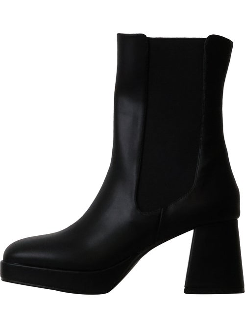 Bottines à talon zip joia - Kiabi Bottines à talon zip joia - Kiabi