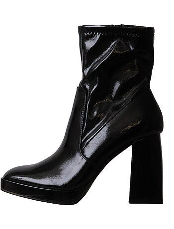Bottines à talon zip joia
