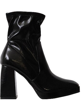 Bottines à talon zip joia
