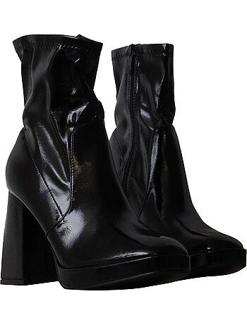 Bottines à talon zip joia