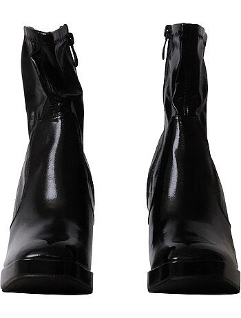 Bottines à talon zip joia