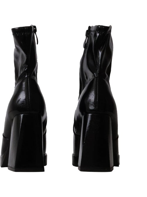 Bottines à talon zip joia - Kiabi Bottines à talon zip joia - Kiabi