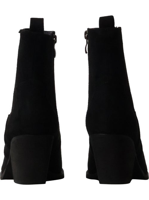 Bottines à talon zip joia - Kiabi Bottines à talon zip joia - Kiabi