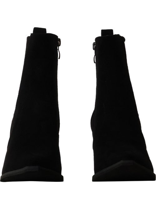 Bottines à talon zip joia - Kiabi Bottines à talon zip joia - Kiabi