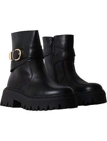 Bottines à Talon Zip Joia