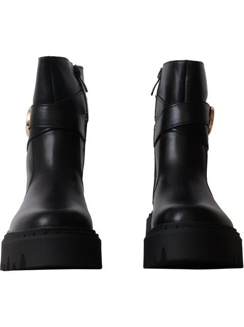 Bottines à Talon Zip Joia - Kiabi Bottines à Talon Zip Joia - Kiabi