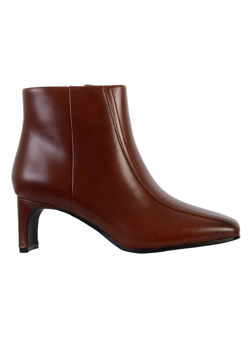 Bottines à Talons Cuir Clarks Seren55 Top - Kiabi