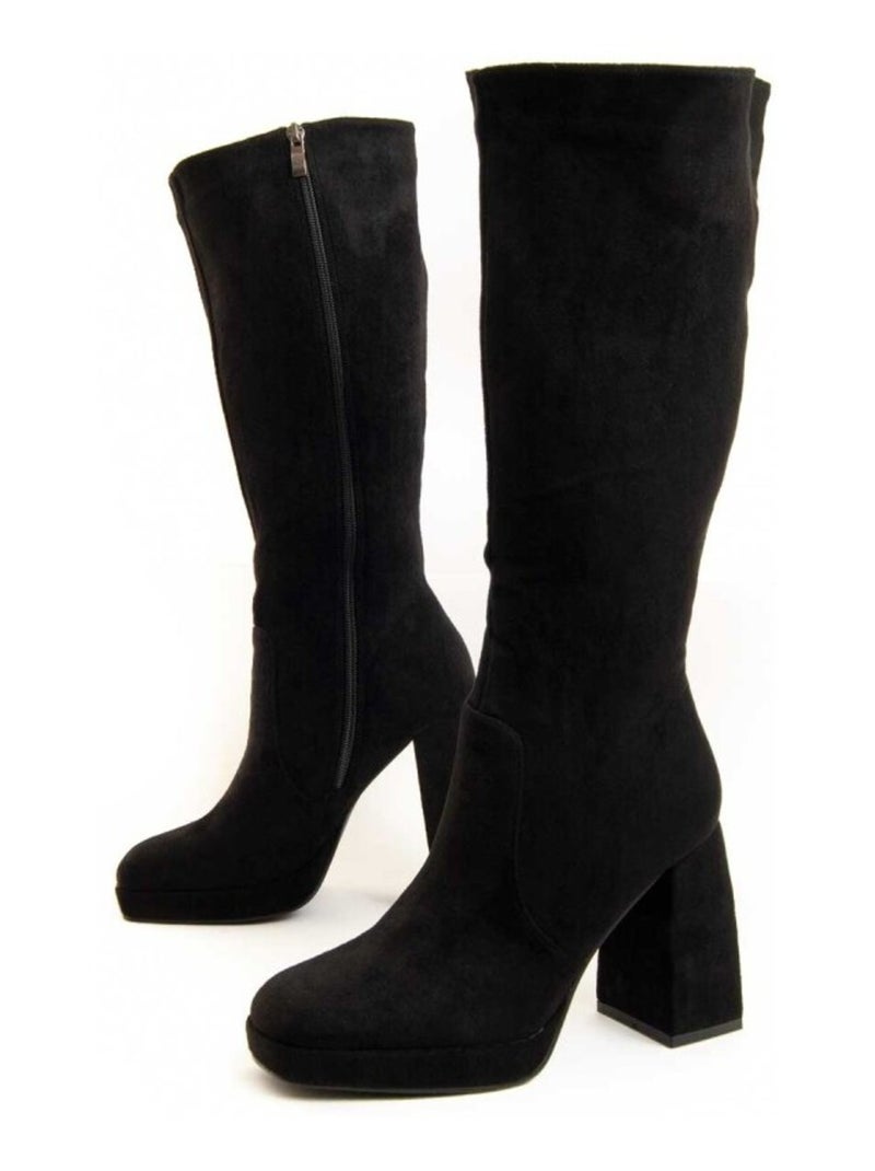 Bottines à talons Montevita Bottavita32 Noir - Kiabi