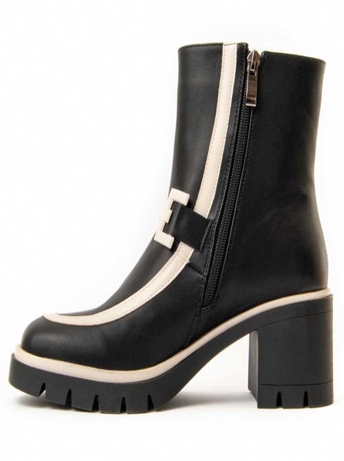 Bottines à talons Montevita Calig2 - Kiabi Bottines à talons Montevita Calig2 - Kiabi