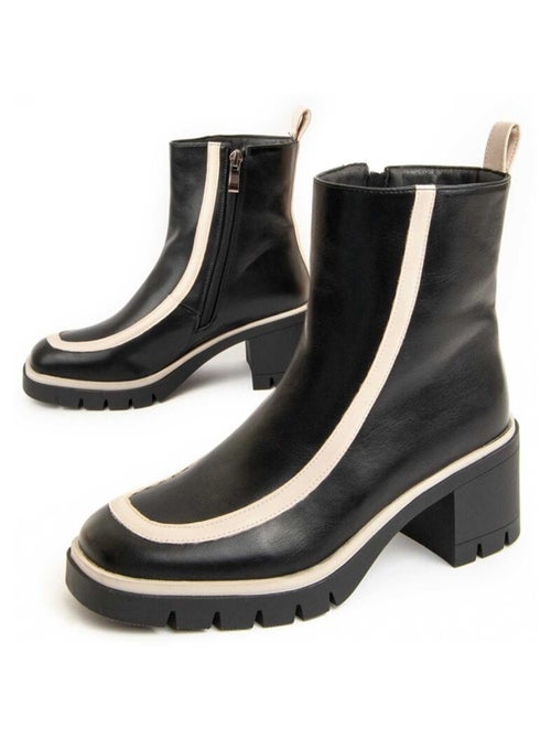 Bottines à talons Montevita Calig3 - Kiabi