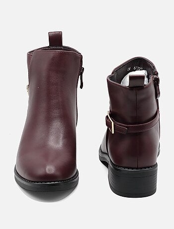Bottines à zip - C M