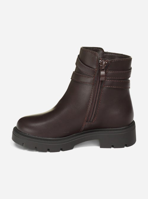 Bottines à zip - Doremi - Kiabi