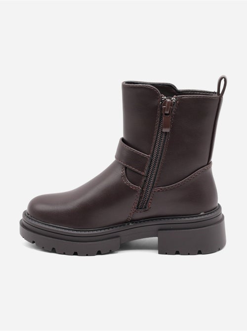 Bottines à zip - Doremi - Kiabi