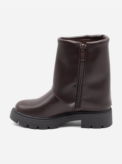 Bottines à zip - Doremi - Kiabi