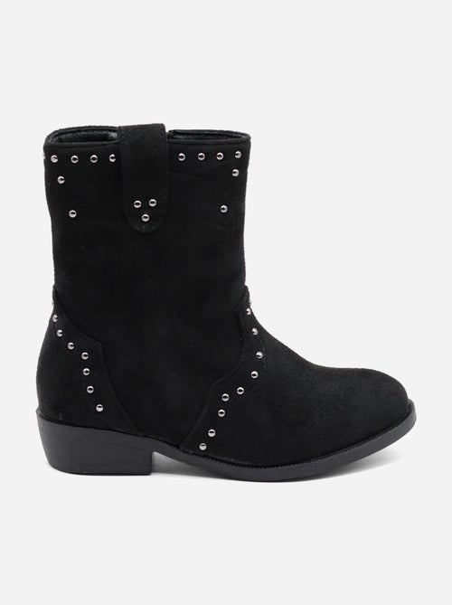 Bottines à zip - Doremi - Kiabi