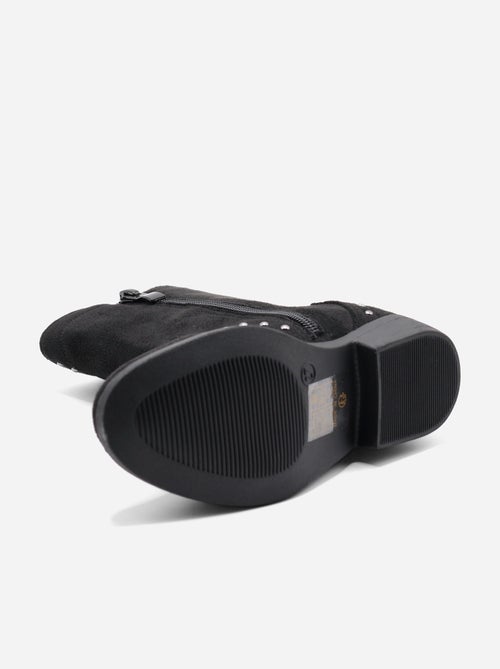 Bottines à zip - Doremi - Kiabi