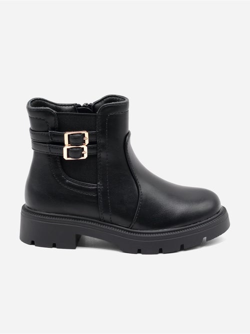 Bottines à zip - Doremi - Kiabi