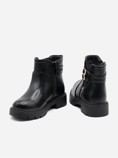 Bottines à zip - Doremi - Kiabi