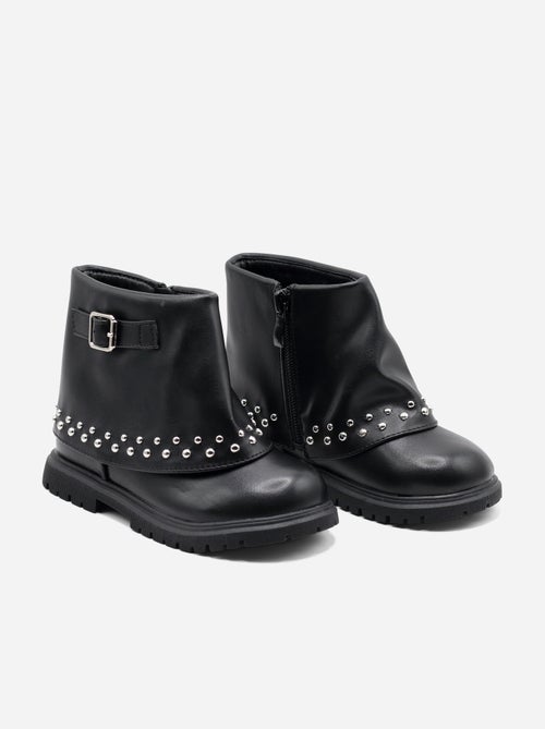Bottines à zip - Doremi - Kiabi