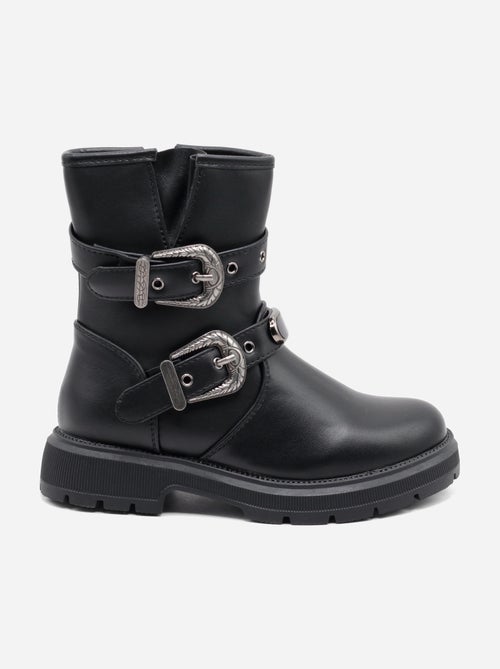 Bottines à zip - Doremi - Kiabi