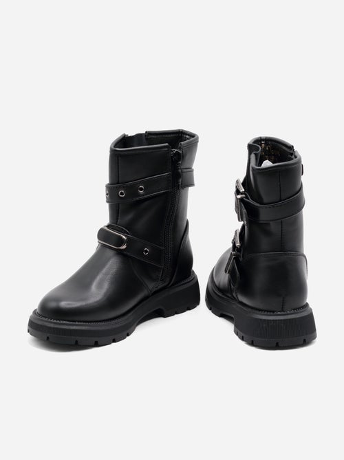 Bottines à zip - Doremi - Kiabi