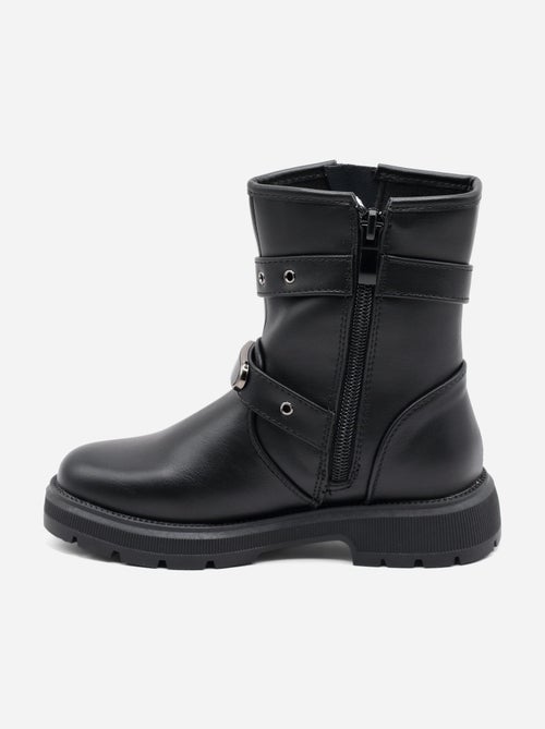 Bottines à zip - Doremi - Kiabi
