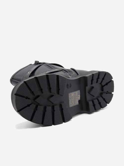 Bottines à zip - Doremi - Kiabi