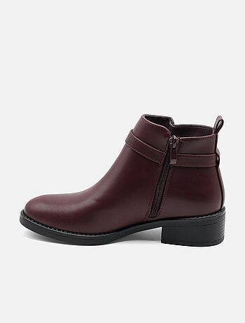 Bottines à zip