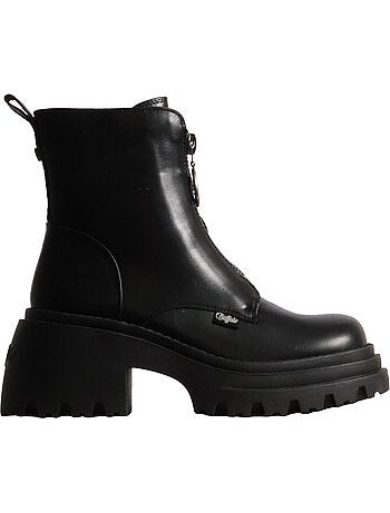 Bottines à zip buffalo bravr zip