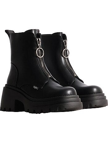 Bottines à zip buffalo bravr zip