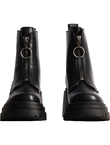 Bottines à zip buffalo bravr zip