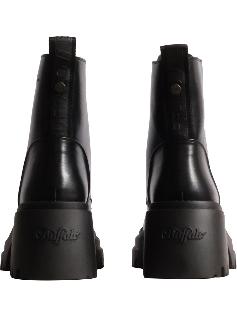 Bottines à zip buffalo bravr zip Noir - Kiabi