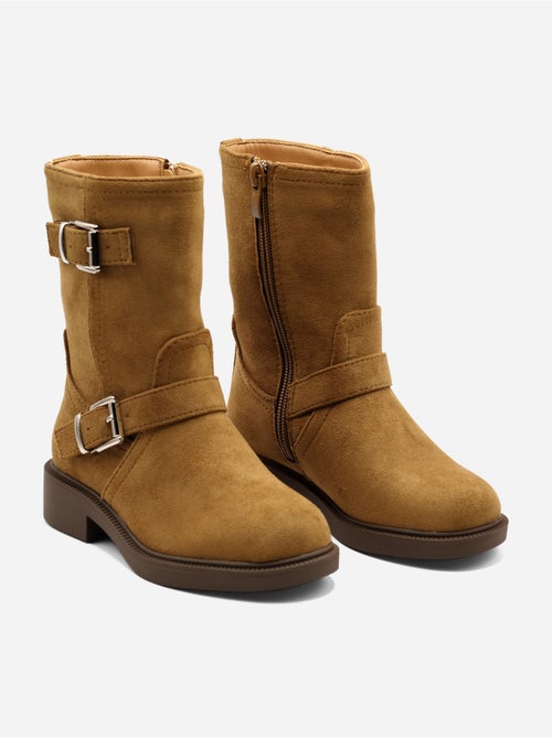 Bottines à zip - Kiabi