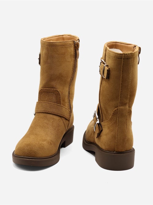 Bottines à zip - Kiabi