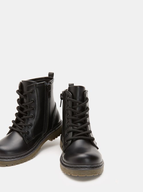 Bottines à zip et lacets BATA - Kiabi