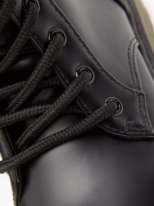 Bottines à zip et lacets BATA - Kiabi