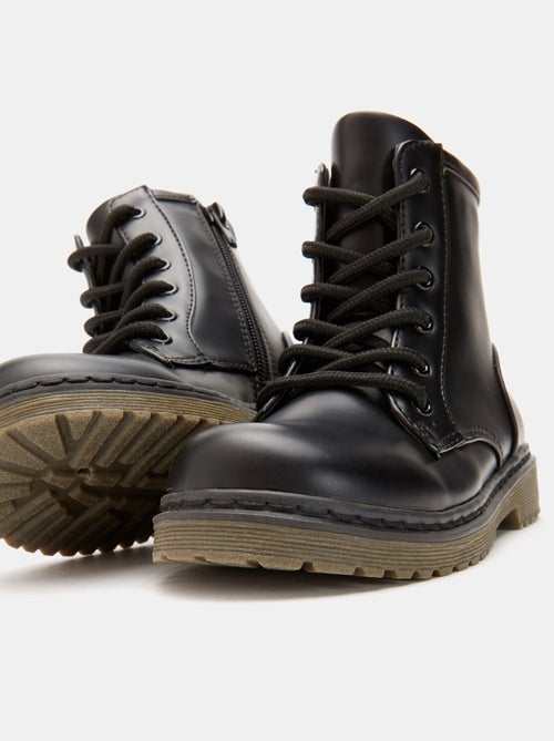Bottines à zip et lacets BATA - Kiabi