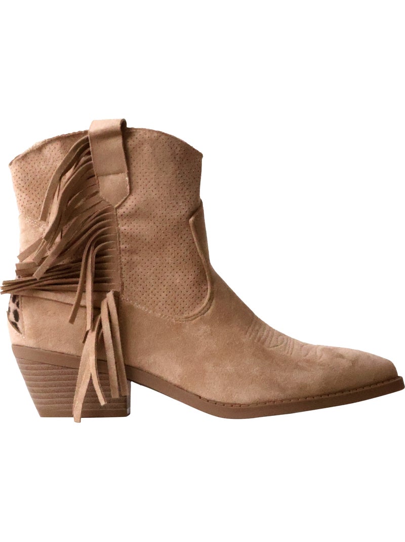 Bottines à Zip Findlay Beige - Kiabi