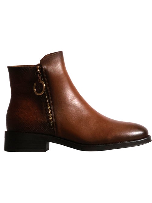 Bottines à zip findlay - Kiabi