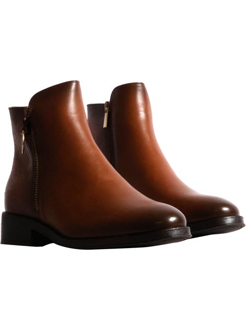 Bottines à zip findlay - Kiabi