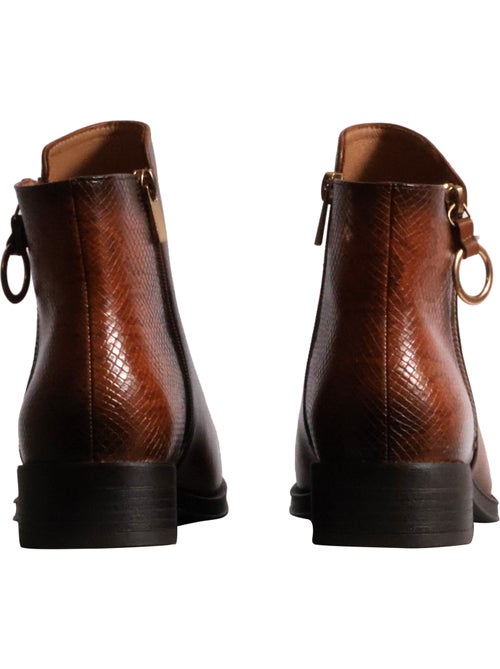 Bottines à zip findlay - Kiabi