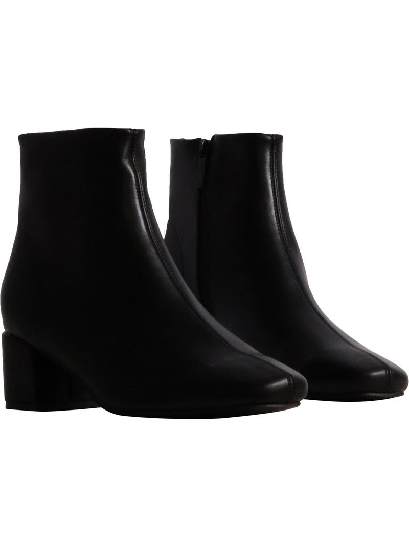 Bottines à zip findlay Noir - Kiabi